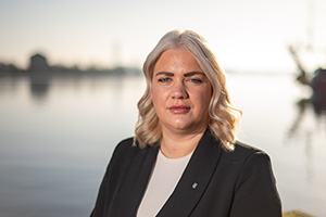 Porträtt av Elina Gustafssob